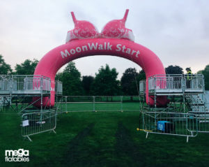 Inflatable MoonWalk Start Arch