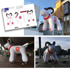 Inflatable Goat Design