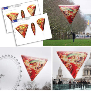 Inflatable Pizza Design