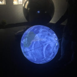 Inflatable Glowing Earth