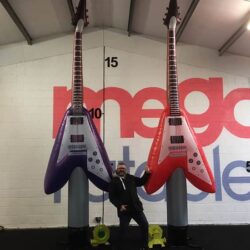 Giant Inflatable Guitar