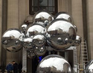 Inflatable Chrome Spheres