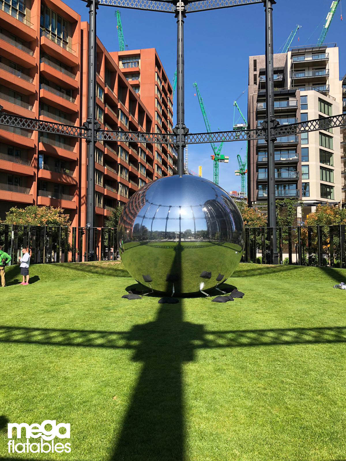 Inflatable Mirror Ball, Design Branded Inflatable Mirror Balls UK