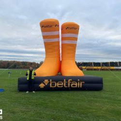 Giant inflatable betfair socks