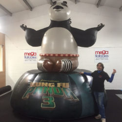 Giant Inflatable Panda from Kung Fu Panda 3