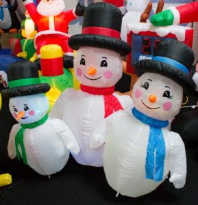 Giant Christmas Themed Inflatables