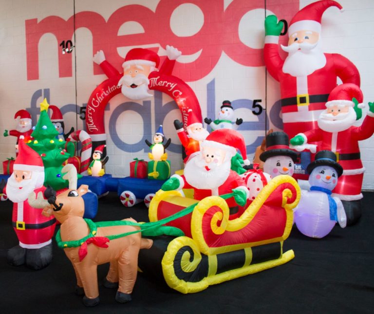 Giant Christmas Themed Inflatables