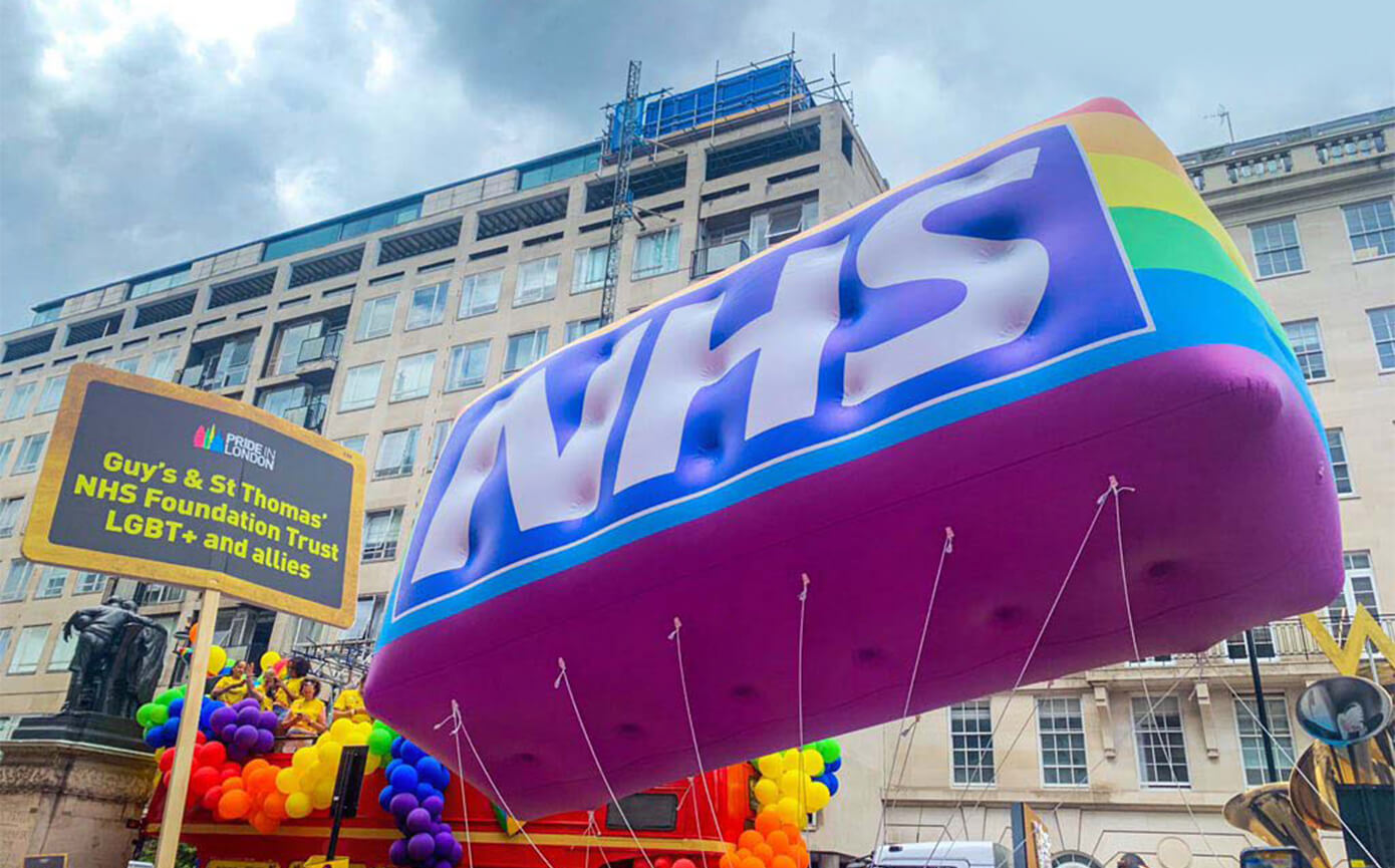 nhs giant inflatable