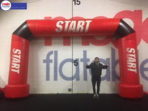 Inflatables start line arch