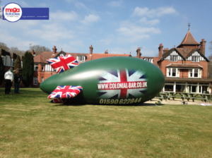 Inflatable blimps
