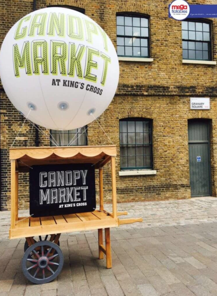 Canopy market inflatable sphere