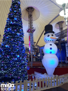 Christmas snowman inflatable 