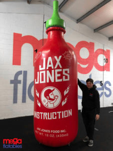 jax jones promotional inflatable