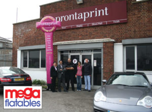 Prontaprint Inflatable custom sign