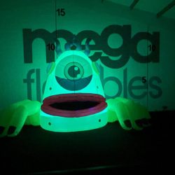 Inflatable Glowing Monster