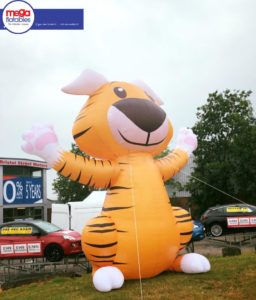 Giant Inflatable Animals for Hire, Giant Inflatable Tiger by Megaflatables