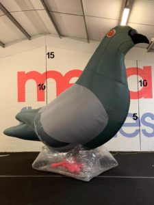 Giant Inflatable Animals for Hire, Giant Inflatable Pigeon by Megaflatables