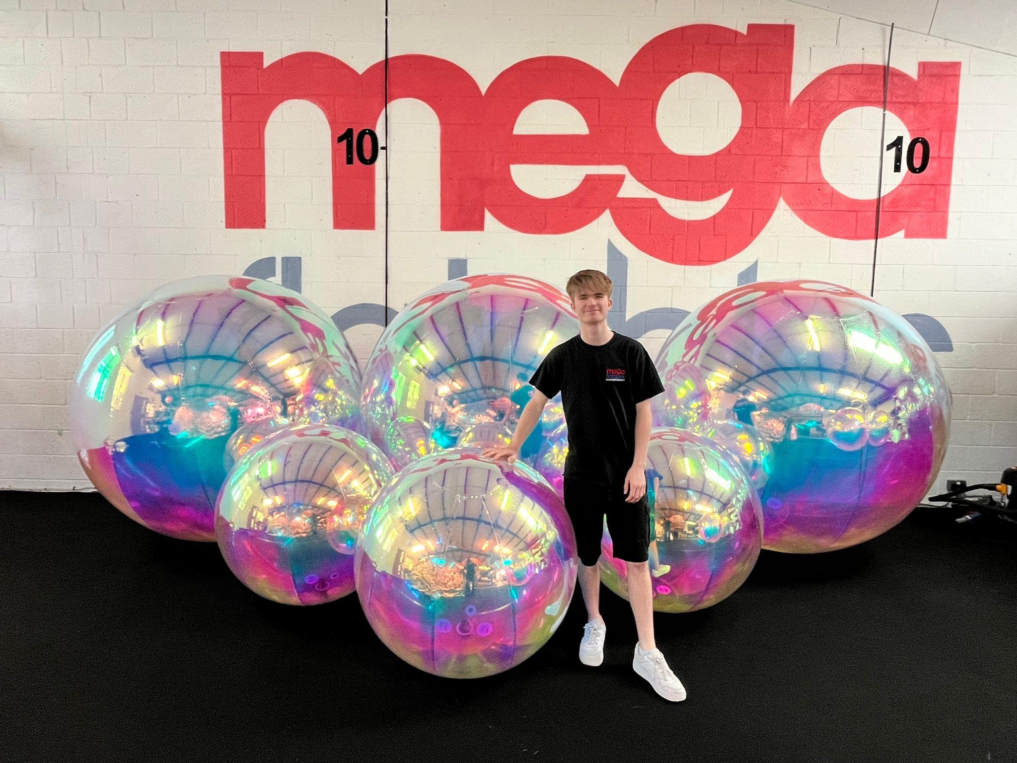 Giant Iridescent ball