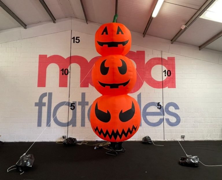 big pumpkin inflatables, Halloween