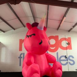 Giant Inflatable Animals for Hire, Giant Unicorn Inflatable by Megaflatables