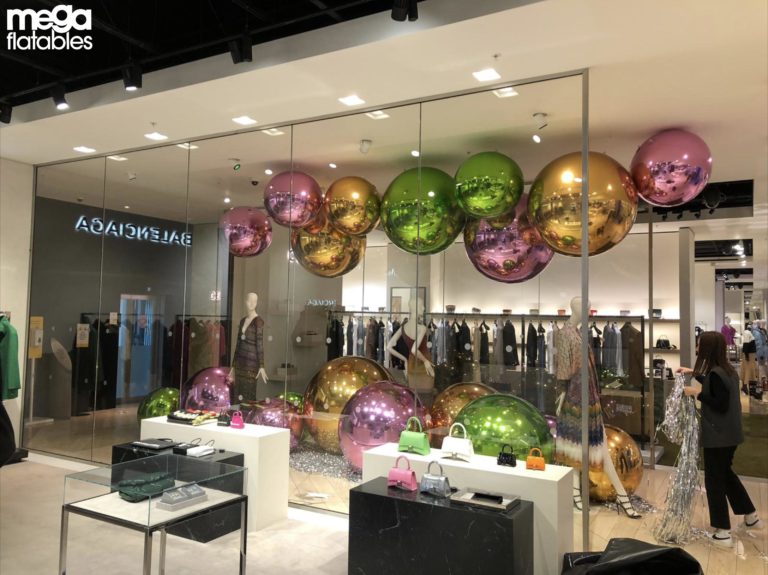 Inflatable Chrome Spheres