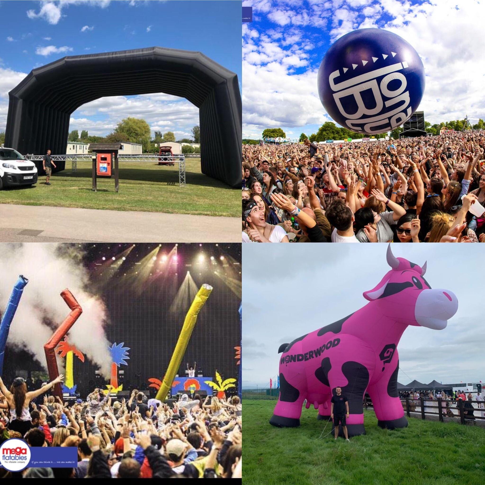 Inflatables at Festivals