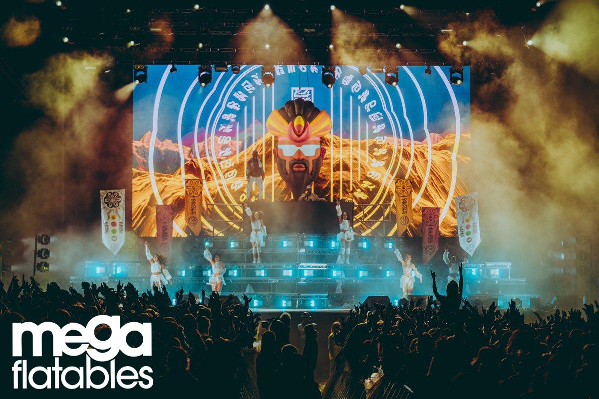 Music Festival Inflatables, Inflatable Stage Props