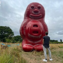 Bespoke inflatable giant jelly baby