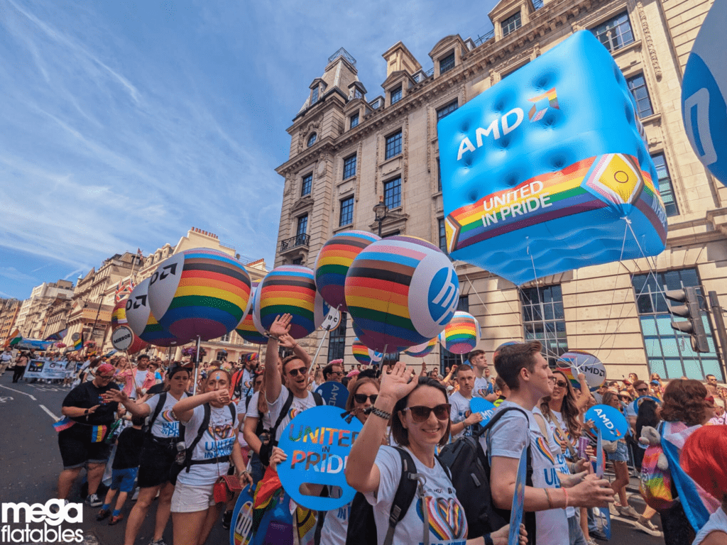 HP Pride Parade Blimps