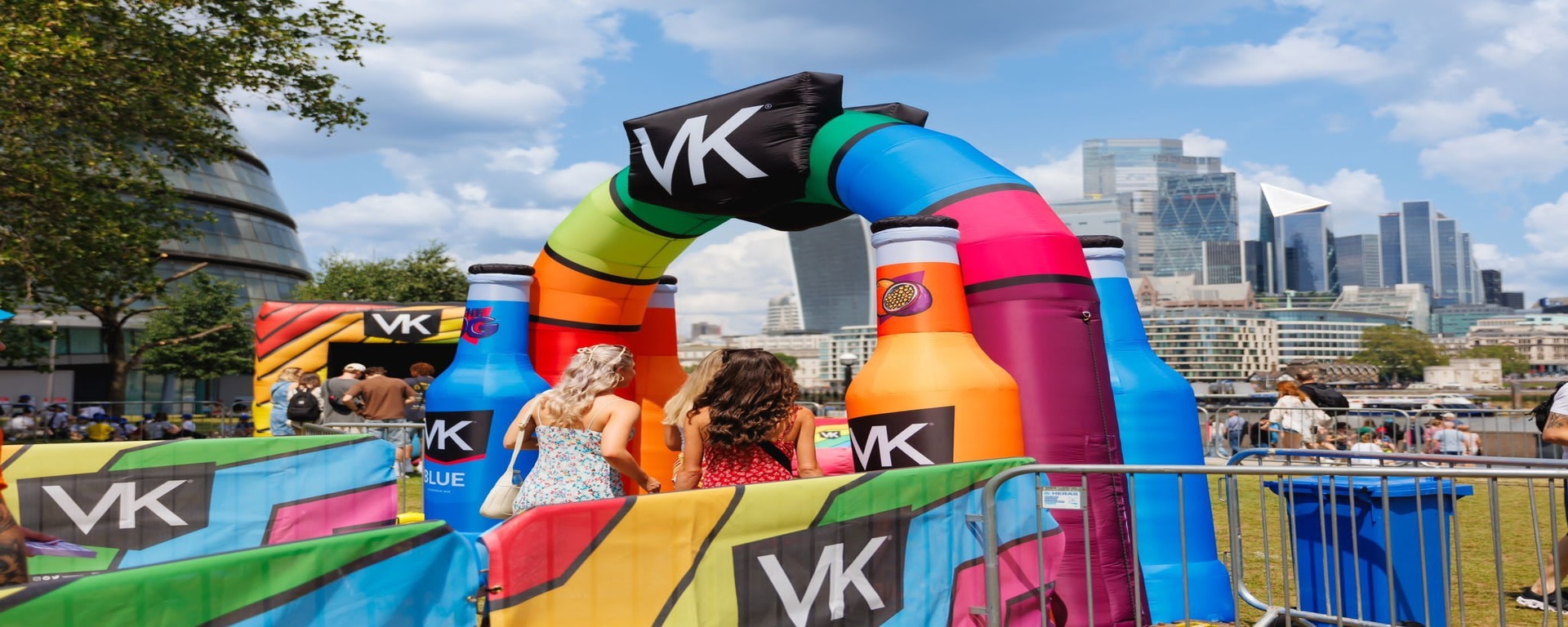 VK Arch inflatable branded