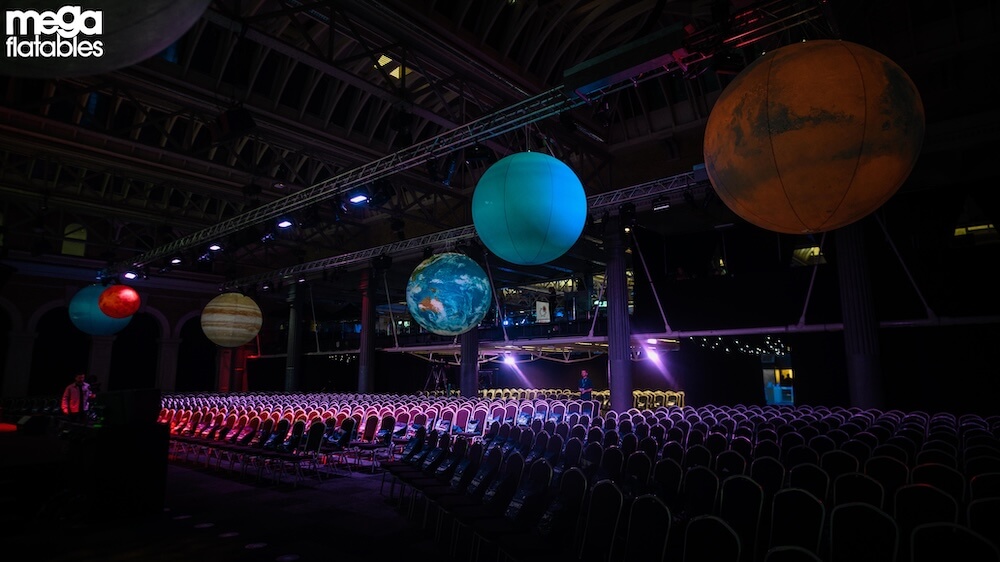 inflatable space planets