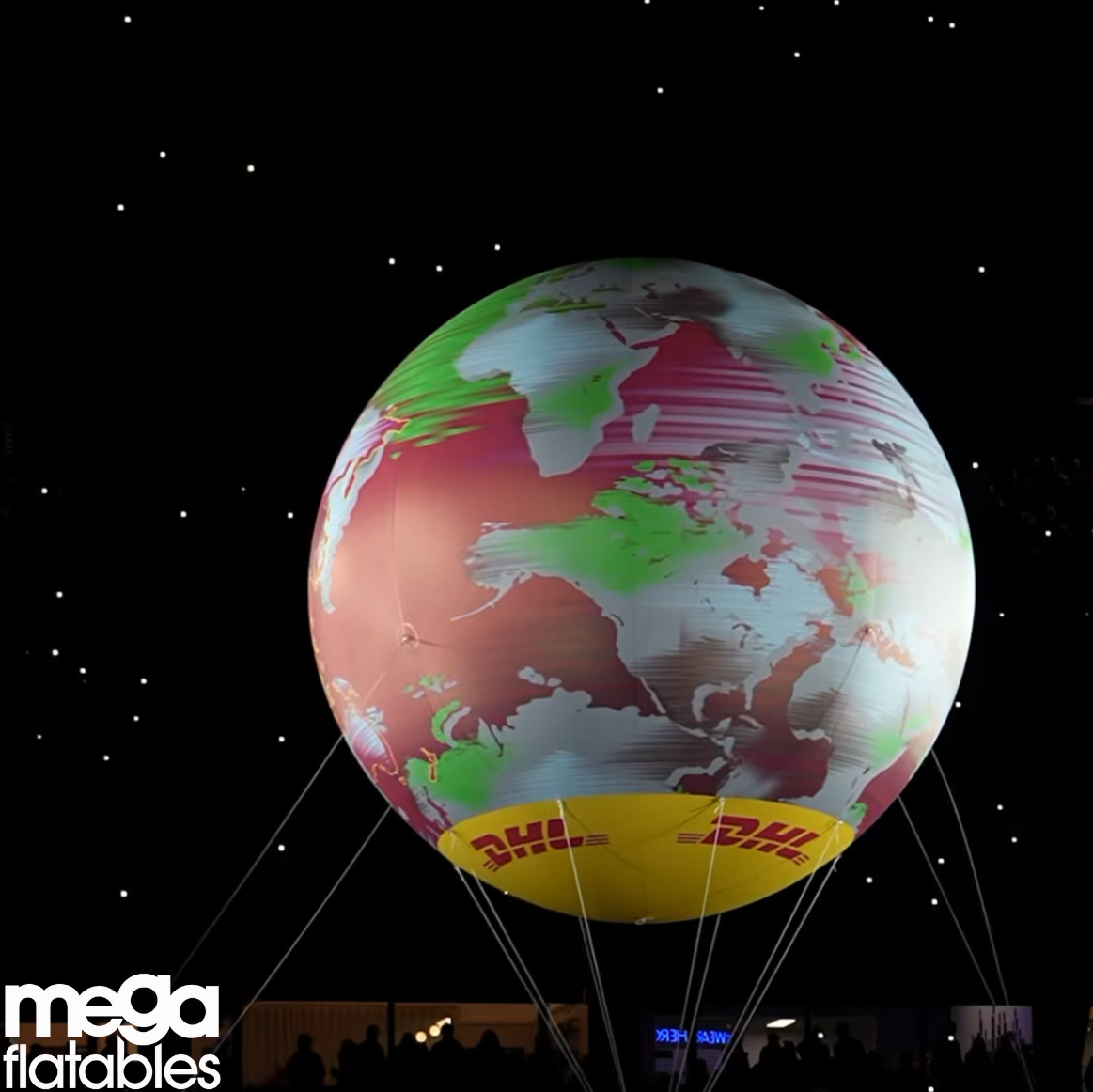 Inflatable Globe for DHL