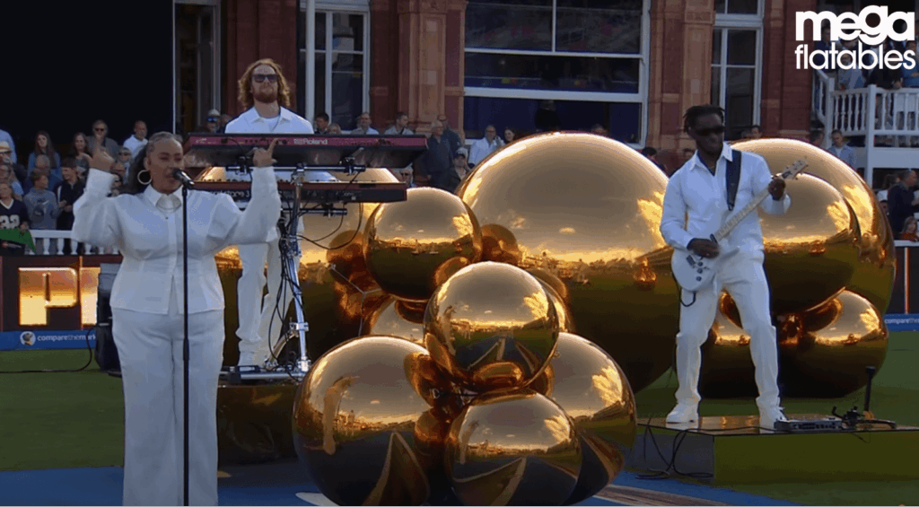 The Hundred Final gold spheres