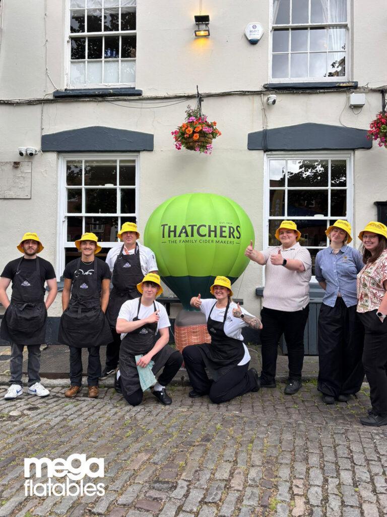 Thatchers Hot air balloon