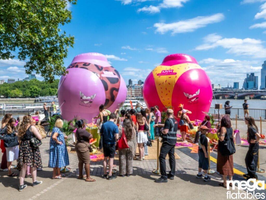 nyx body booty beach inflatables - megaflatables
