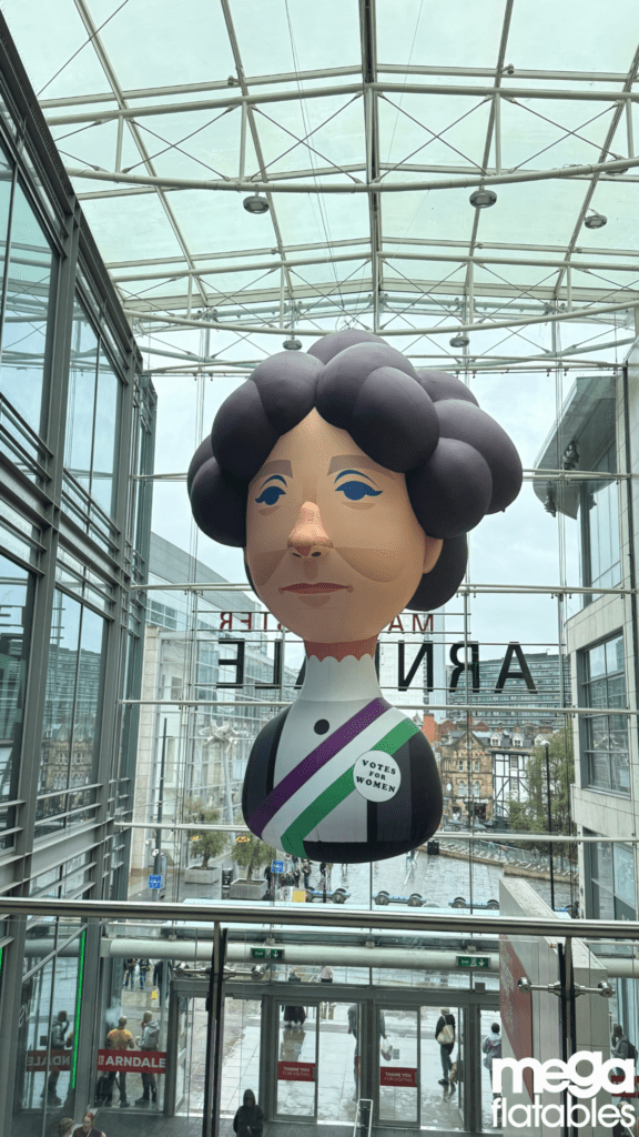 Stan Chow inflatable face for MCR Made Icons